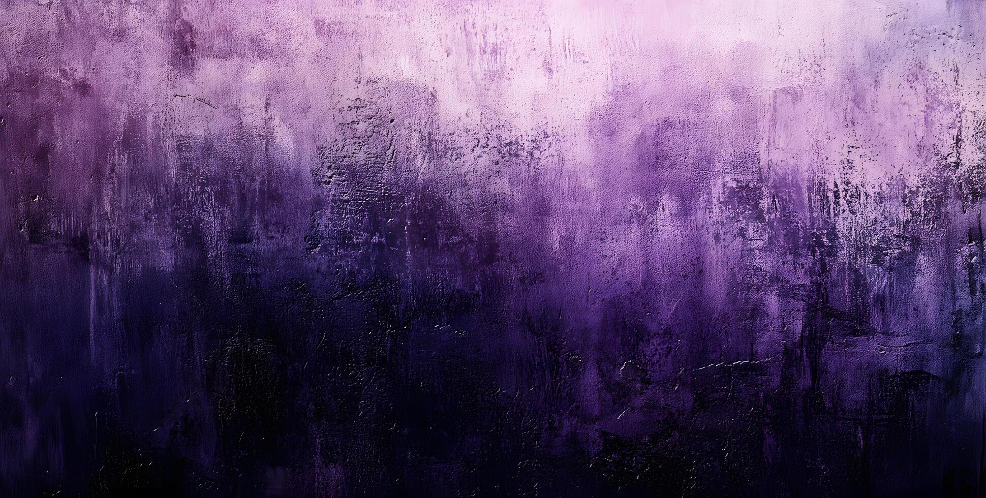 Purple hues gradually darken on a textured background creating a somber and alluring effect photo
