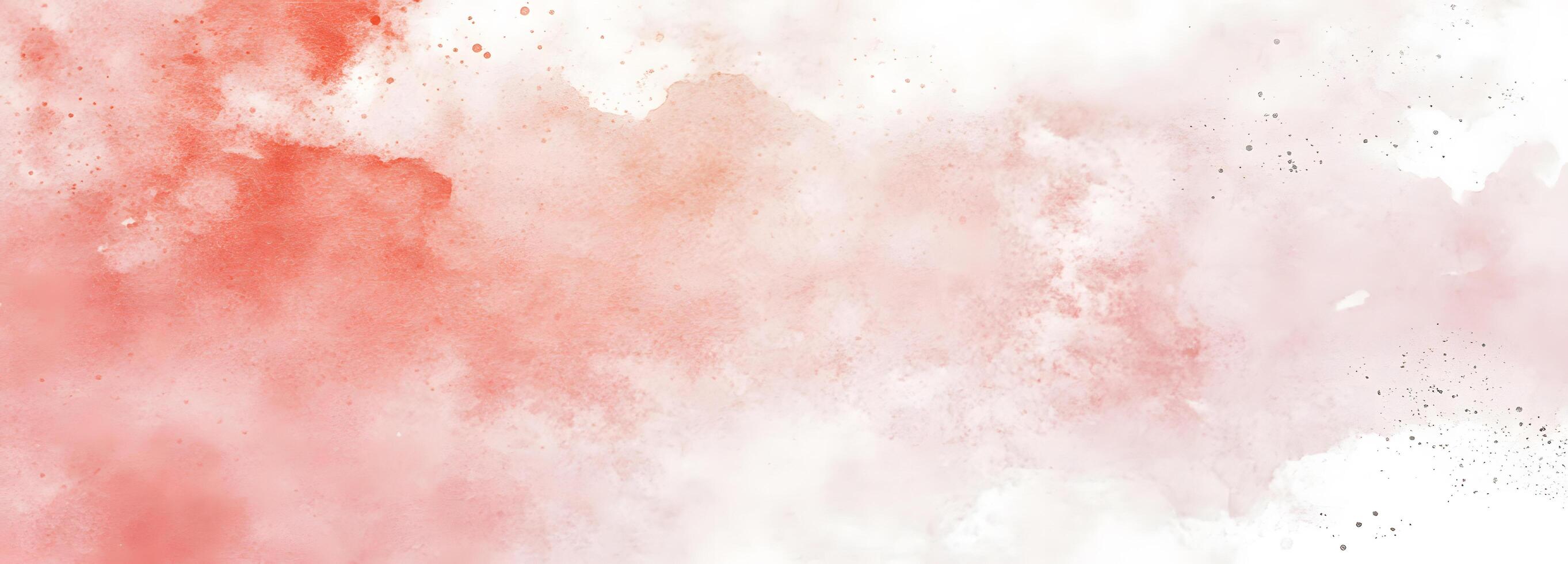Rose watercolor stains blend softly across a white canvas, creating a gentle, artistic effect photo