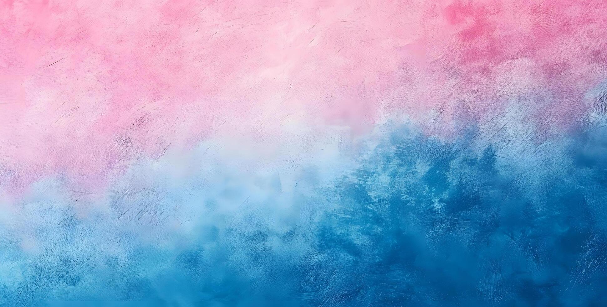 Textured backdrop showcases an elegant gradient blending from soft pink to deep blue hues photo
