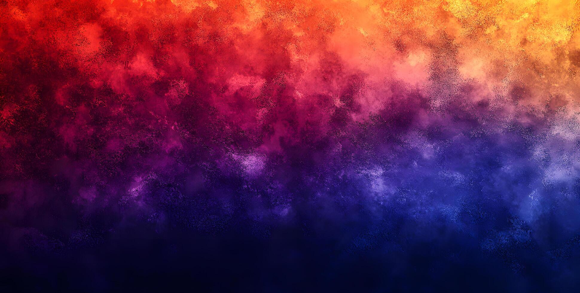 Textured background shows an upper blend of orange and red with a deep blue fade photo