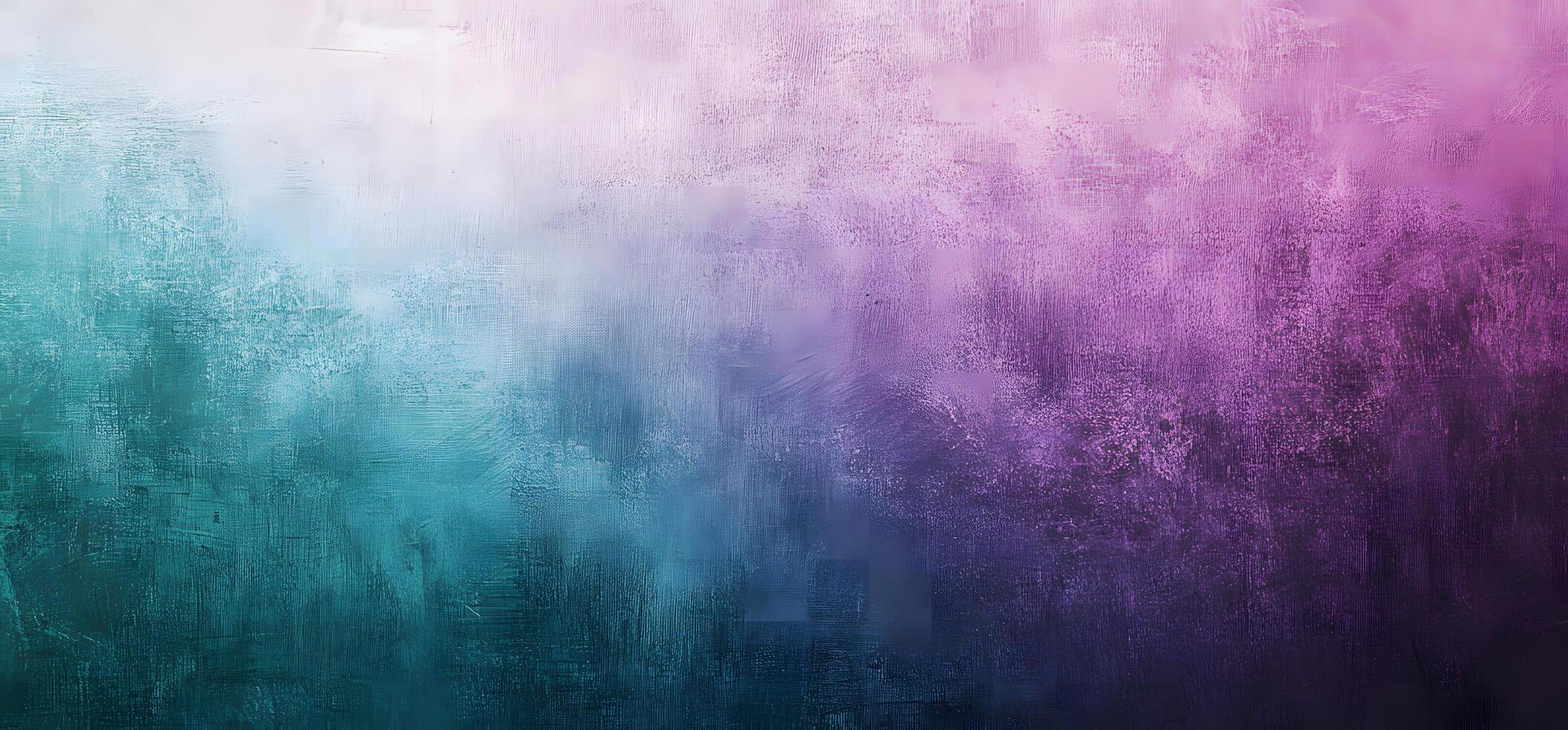 Textured gradient art blends teal and purple hues together creating abstract backdrop photo