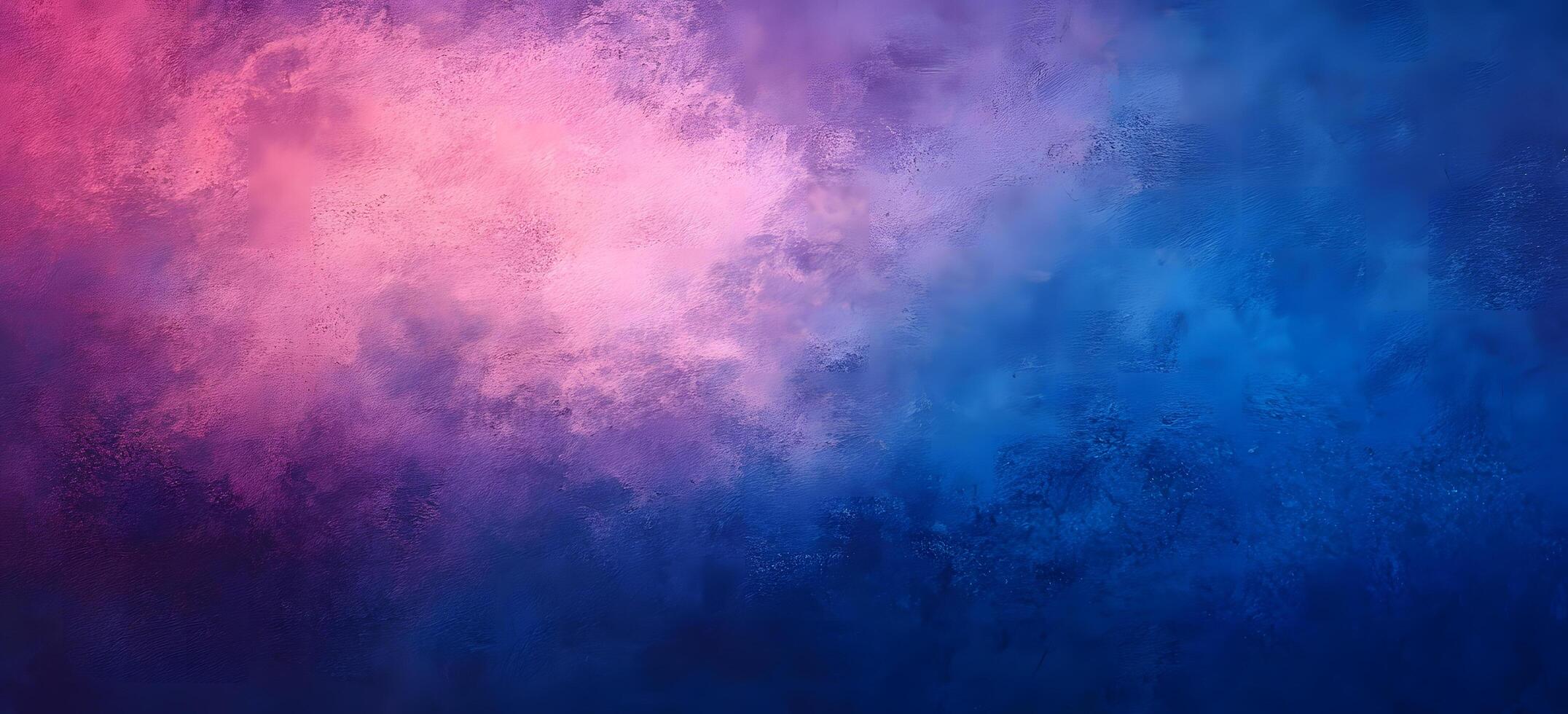 Textured watercolor backdrop shows a serene gradient from light pink to deep blue hues photo