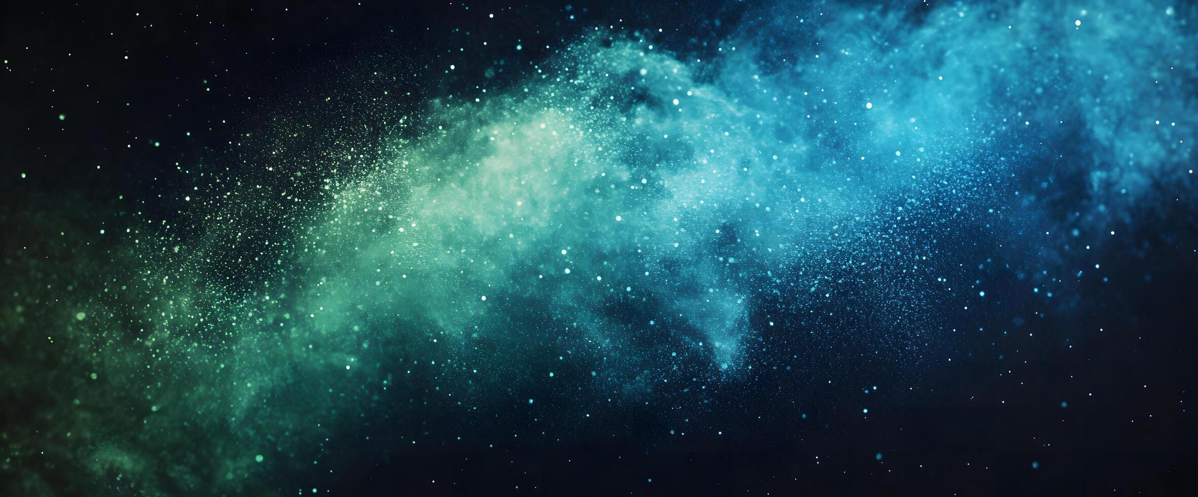 Vibrant cosmic dust floats in a vast expanse of deep space galaxy sky photo