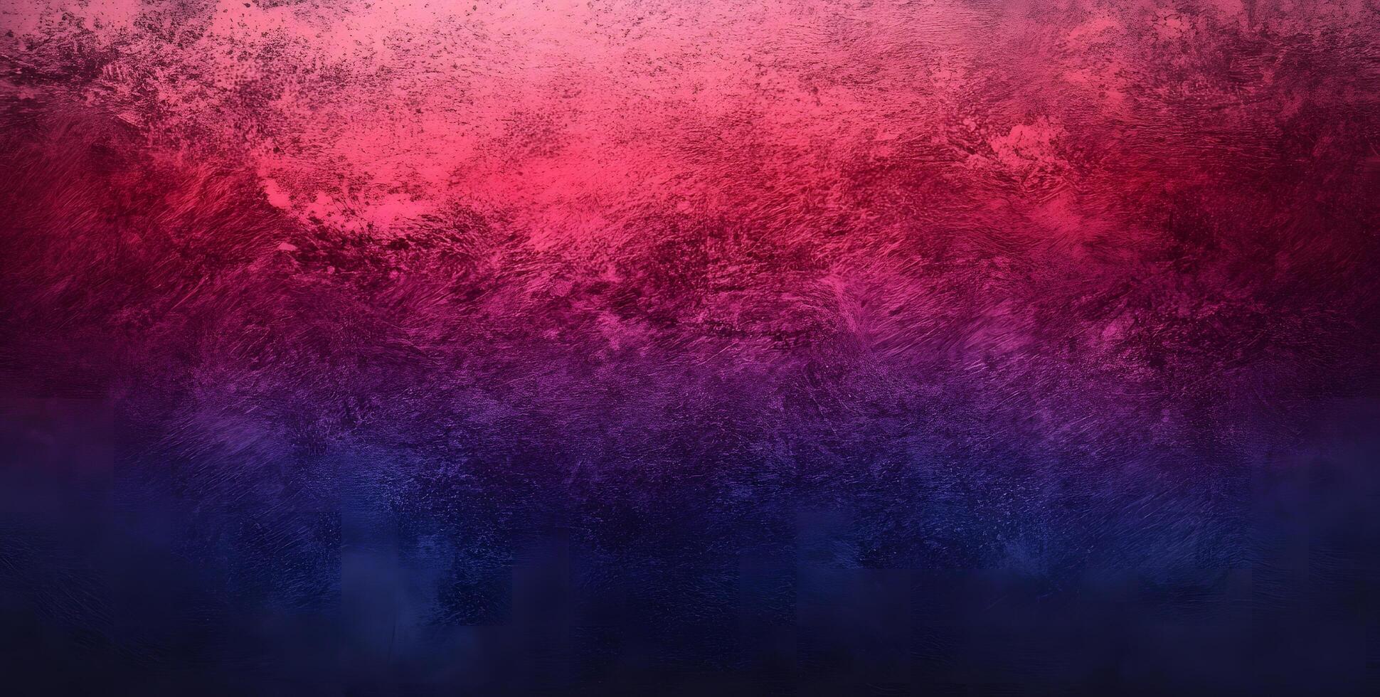 Vivid textural backdrop features a gradient from pink and red to deep blue smoothly blending together photo