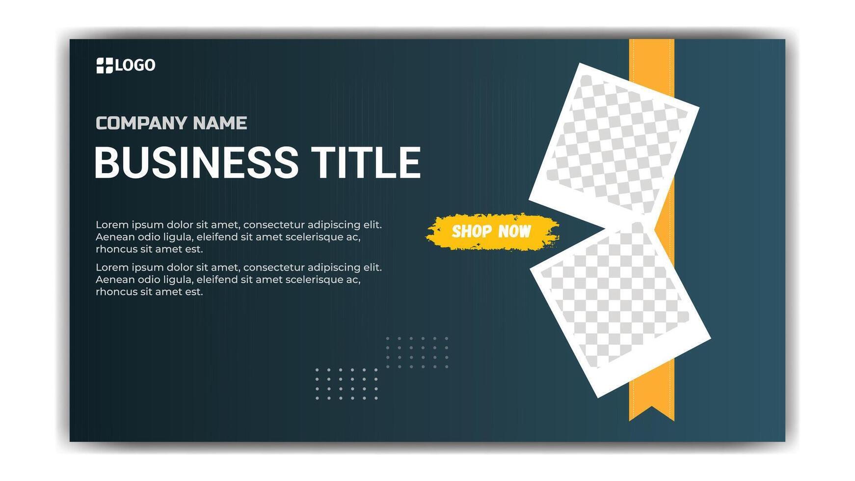 Get the Best Deals on Quality Products social media banner. vector