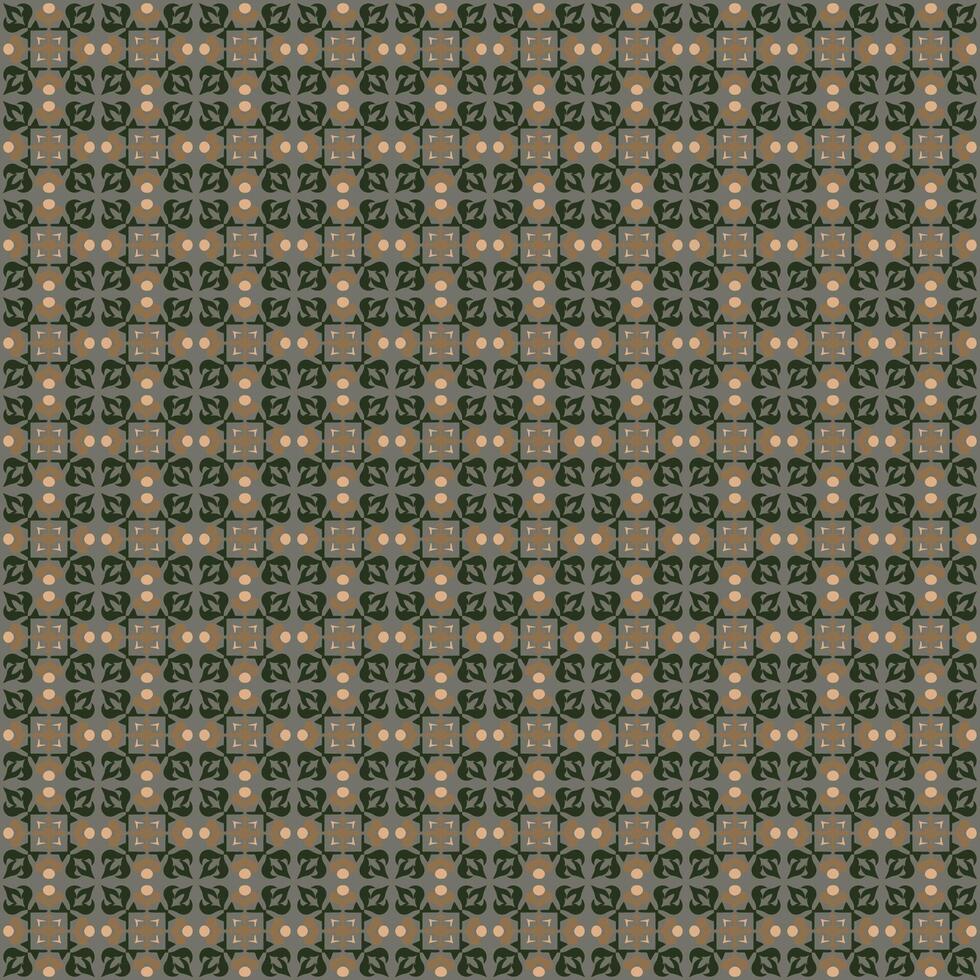 A green and brown patterned background vector