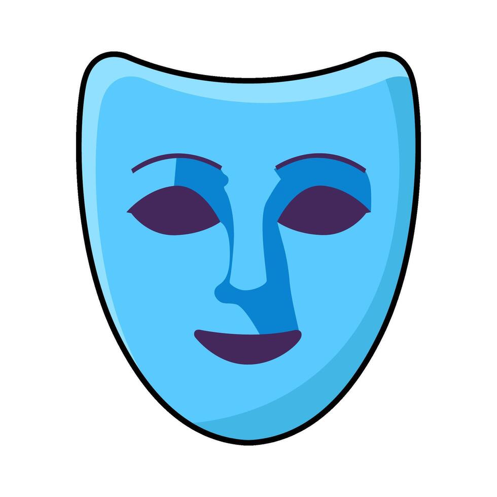 illustration of Identity Mask vector