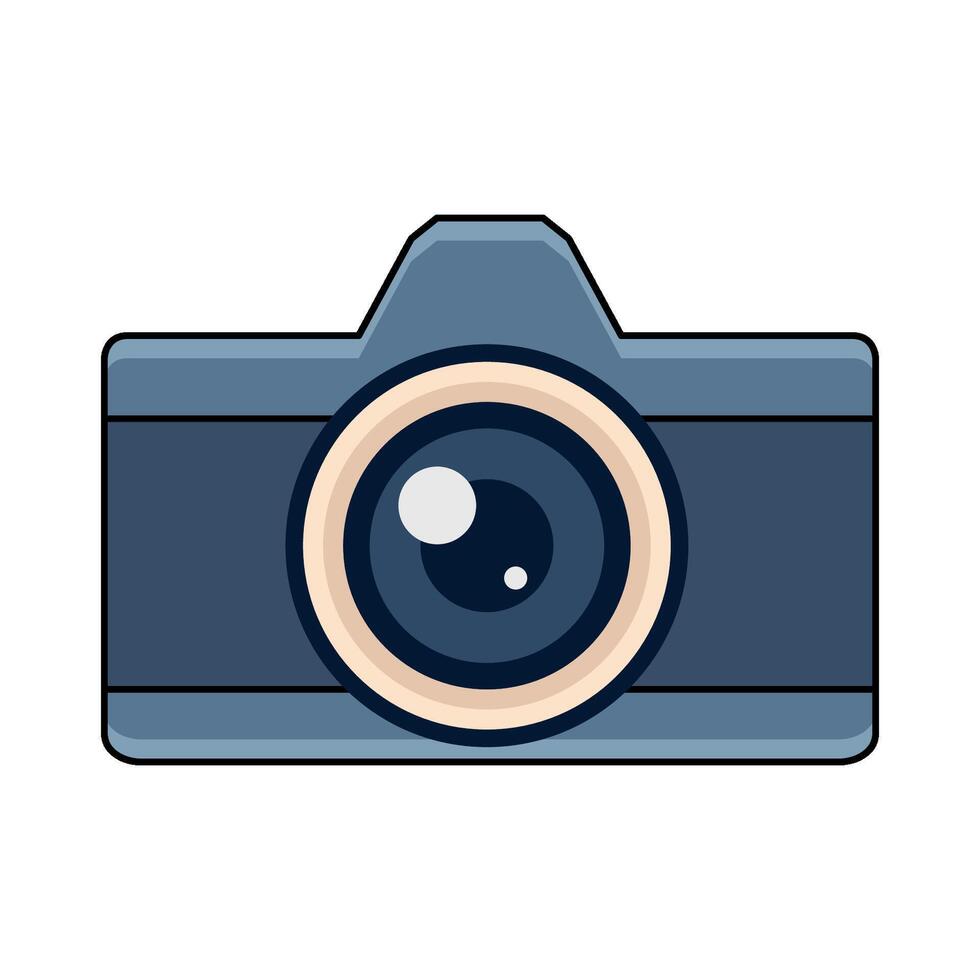 illustration of a digital camera vector