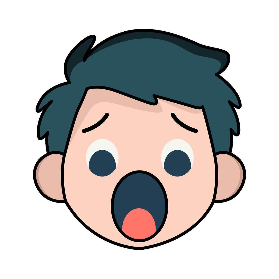 illustration of shock vector