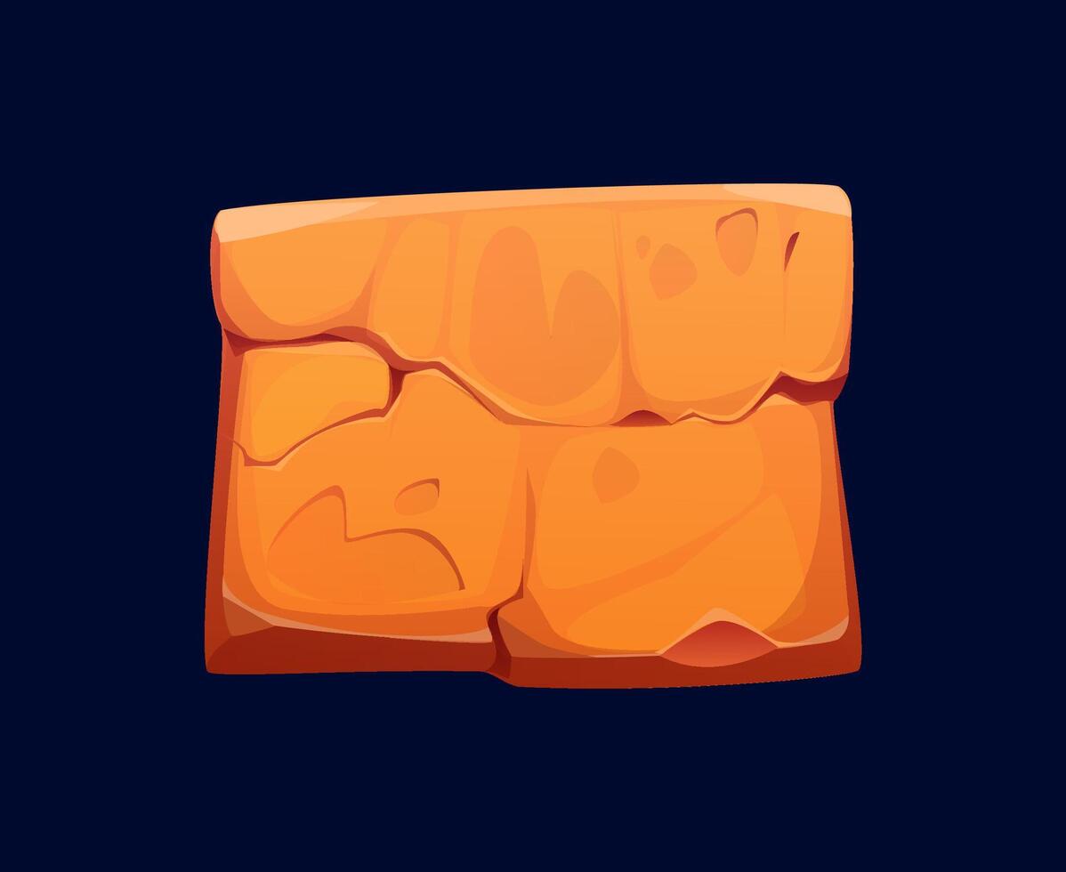 Ancient Egypt game sandstone tablet game icon vector