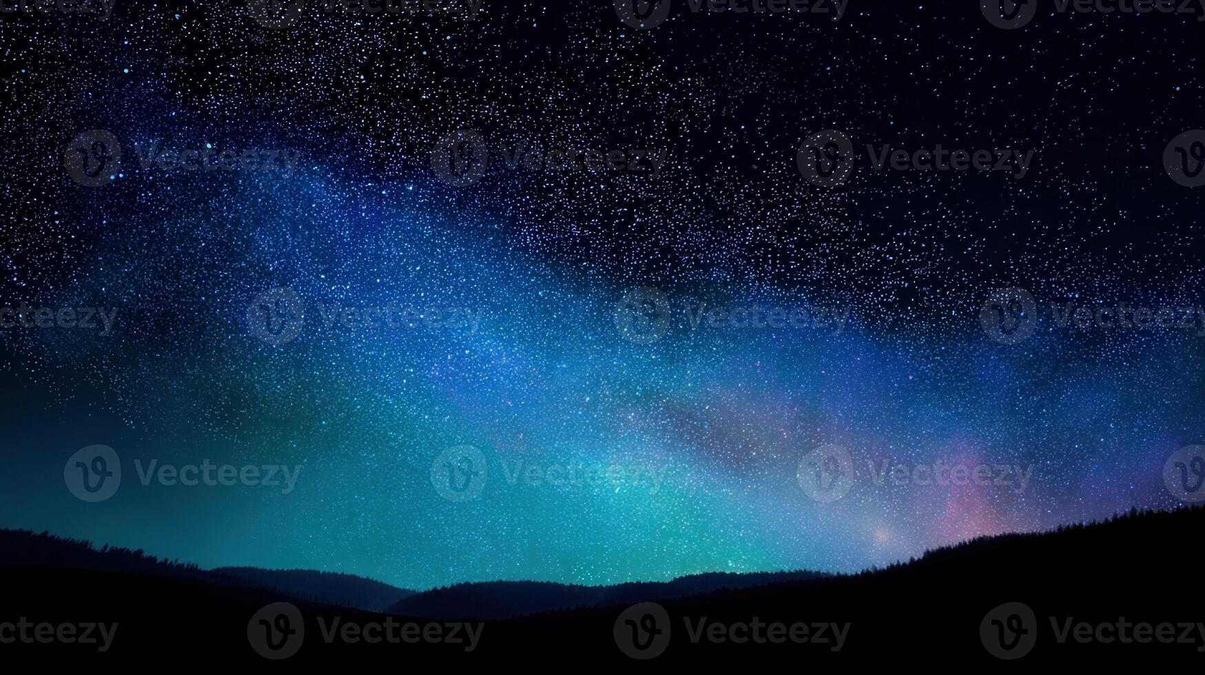 the night sky becomes a canvas for imagination igniting dreams of a connected future photo