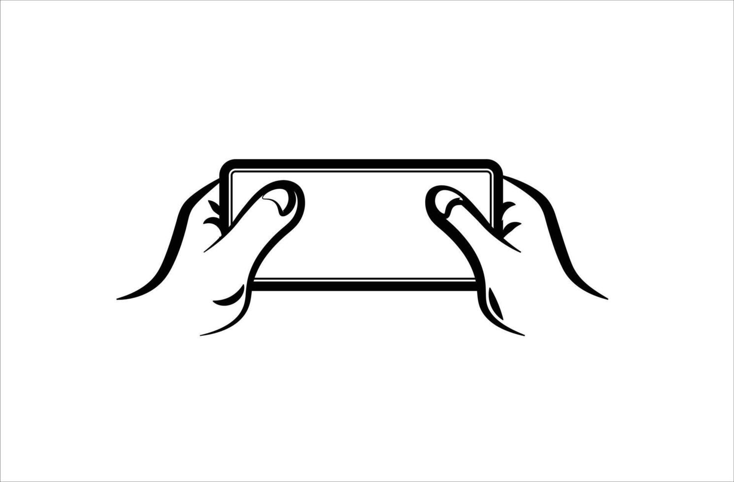game phone icon vector