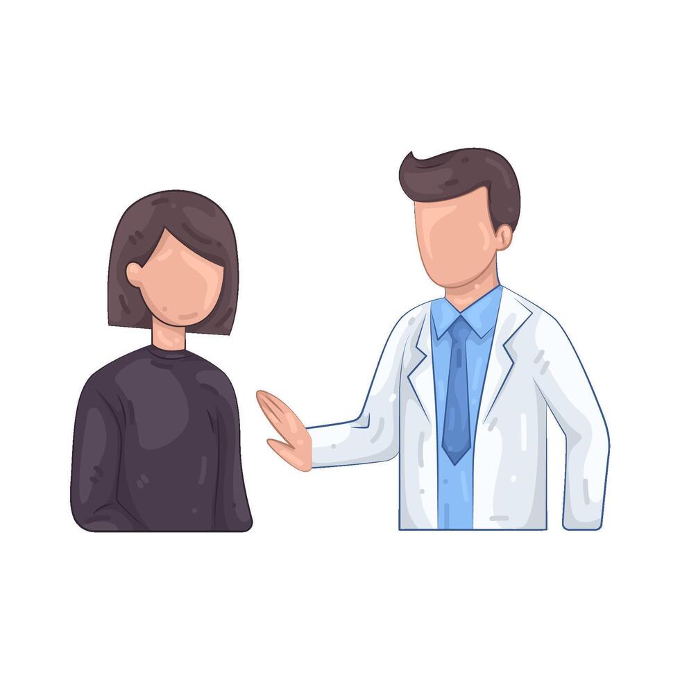 Psychology Therapy Session illustration vector