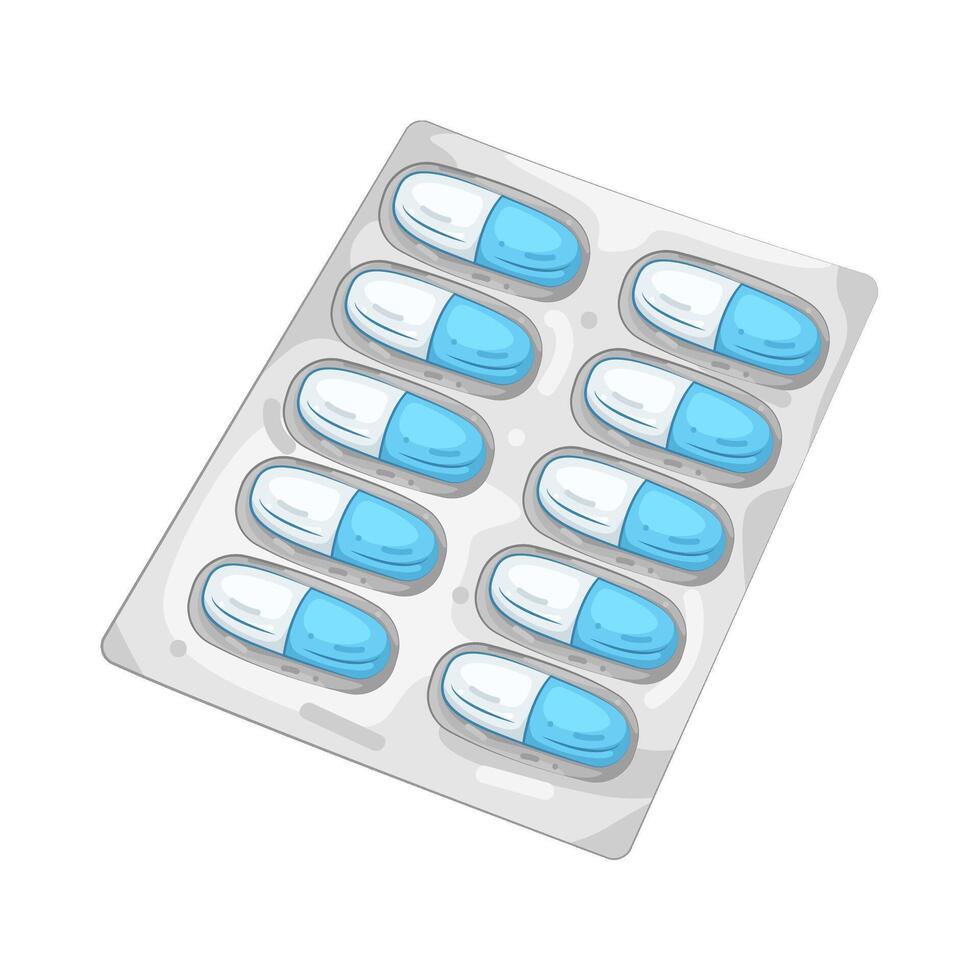 Illustration of Blister Pack vector