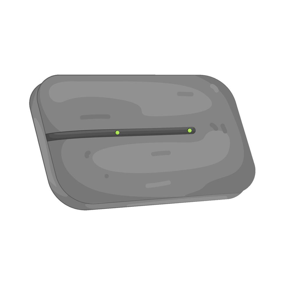 Illustration of modem vector
