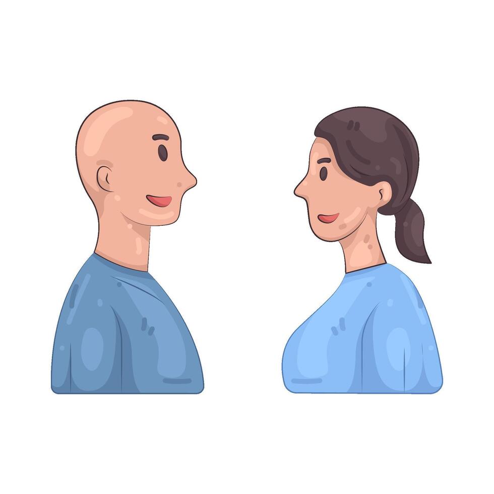 Illustration of Psychology Therapy Session vector