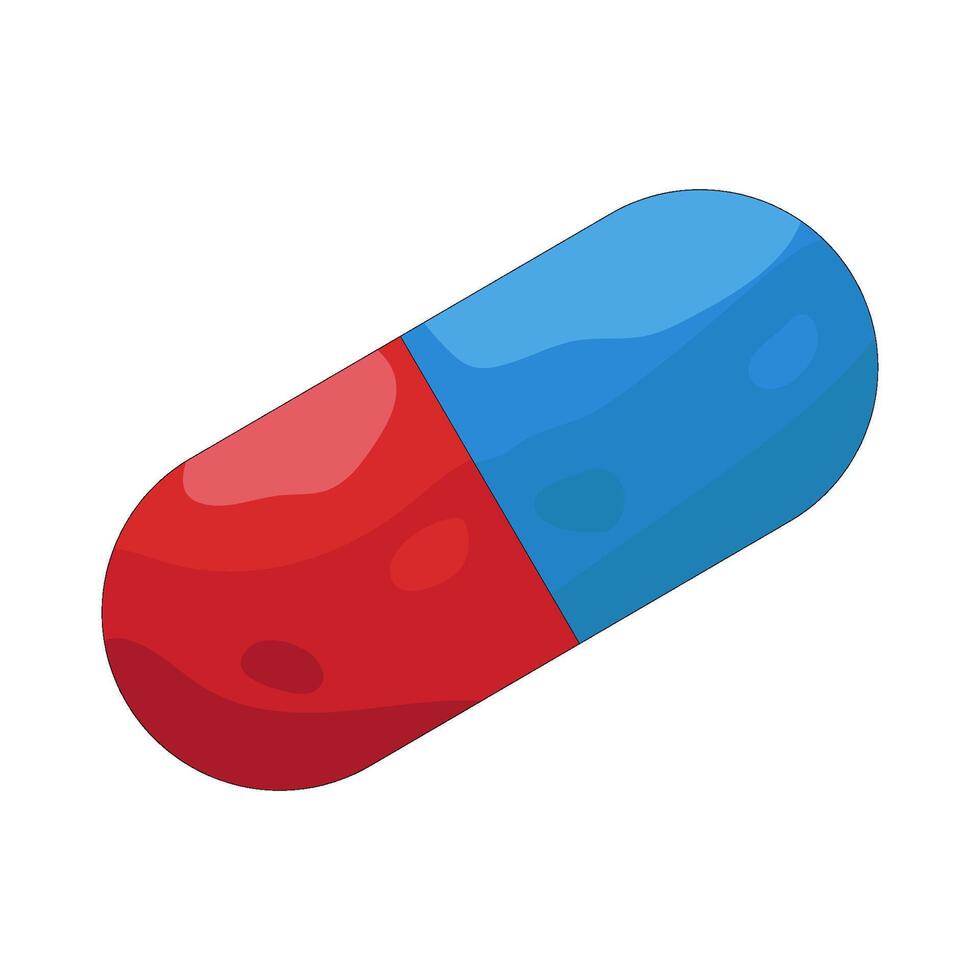 illustration of Capsule Pill vector