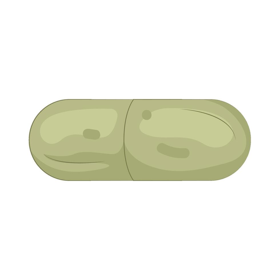 Capsule Medicine Illustration vector