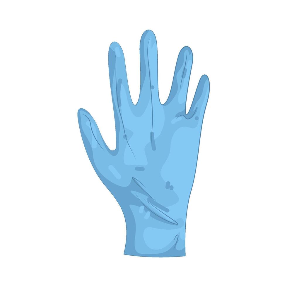 Illustration of Medical Safety Gloves vector