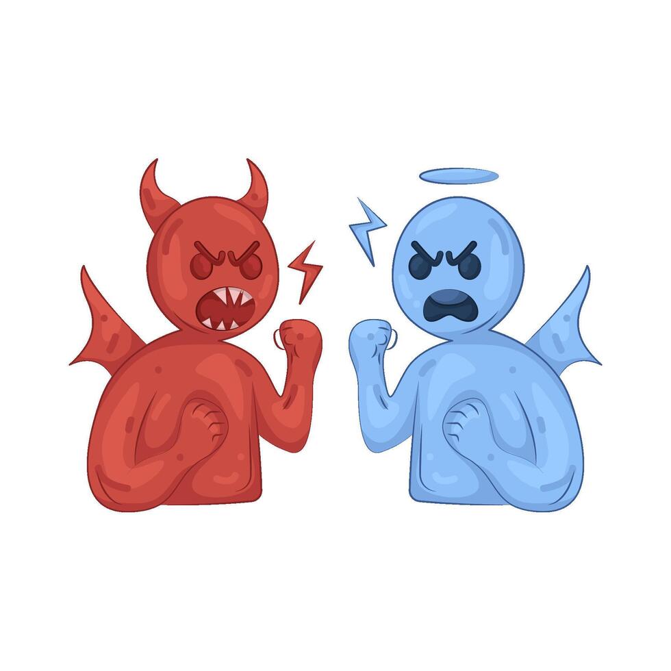 Illustration of conflict vector