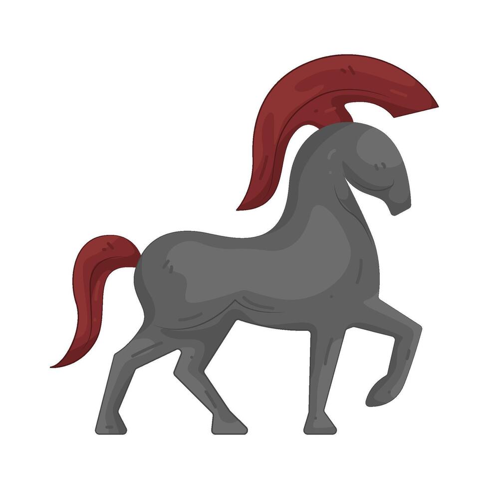 Illustration of trojan vector
