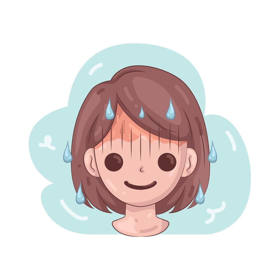 Illustration of burnout vector
