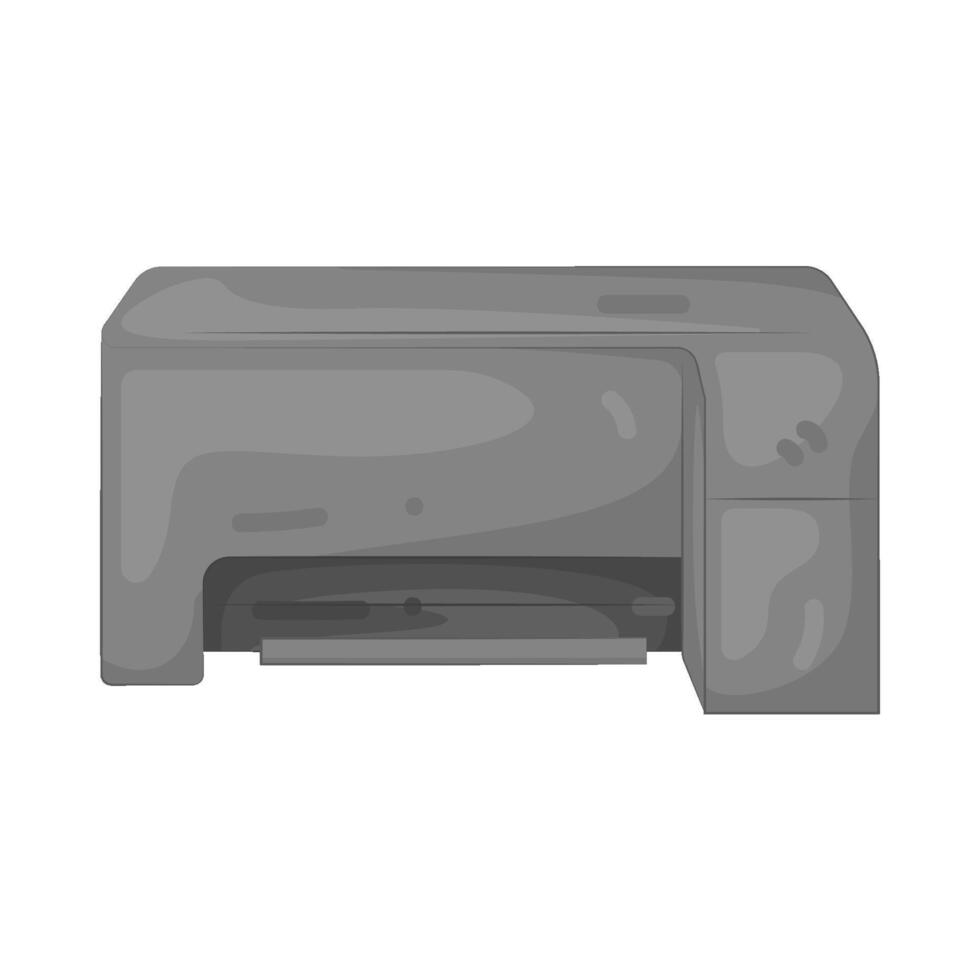 Illustration of a Printer vector