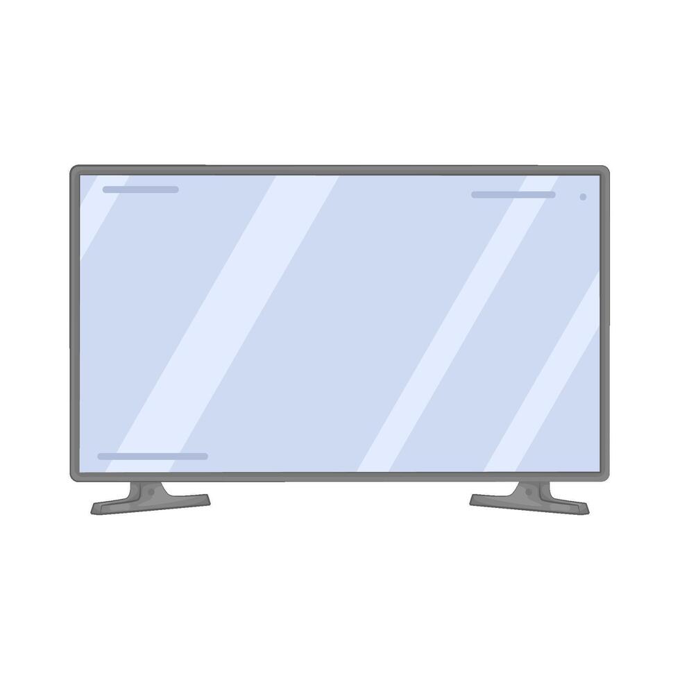 Illustration of a smart tv vector