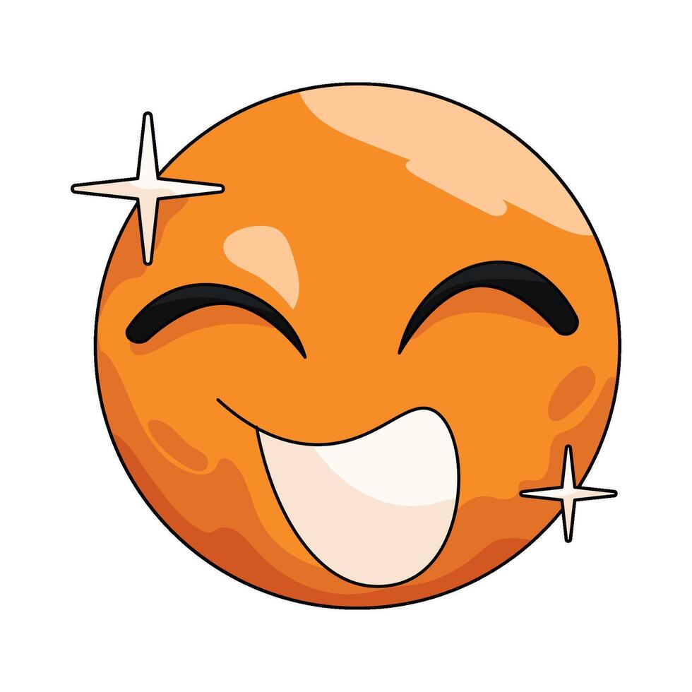 Illustration of Smiling vector