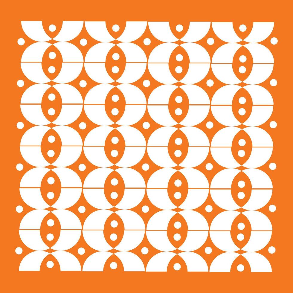seamless pattern with circles vector