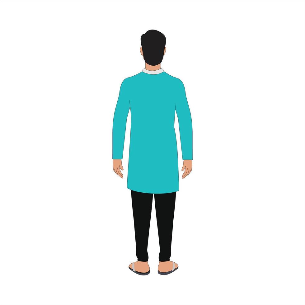 a Indian best cartoon character set for 2d animation vector