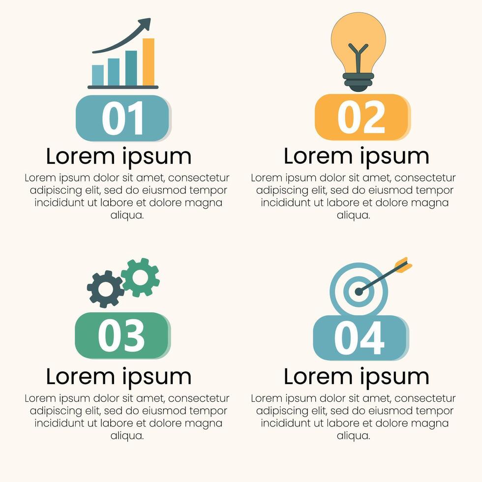 Infographic design elements with icons and arrows vector