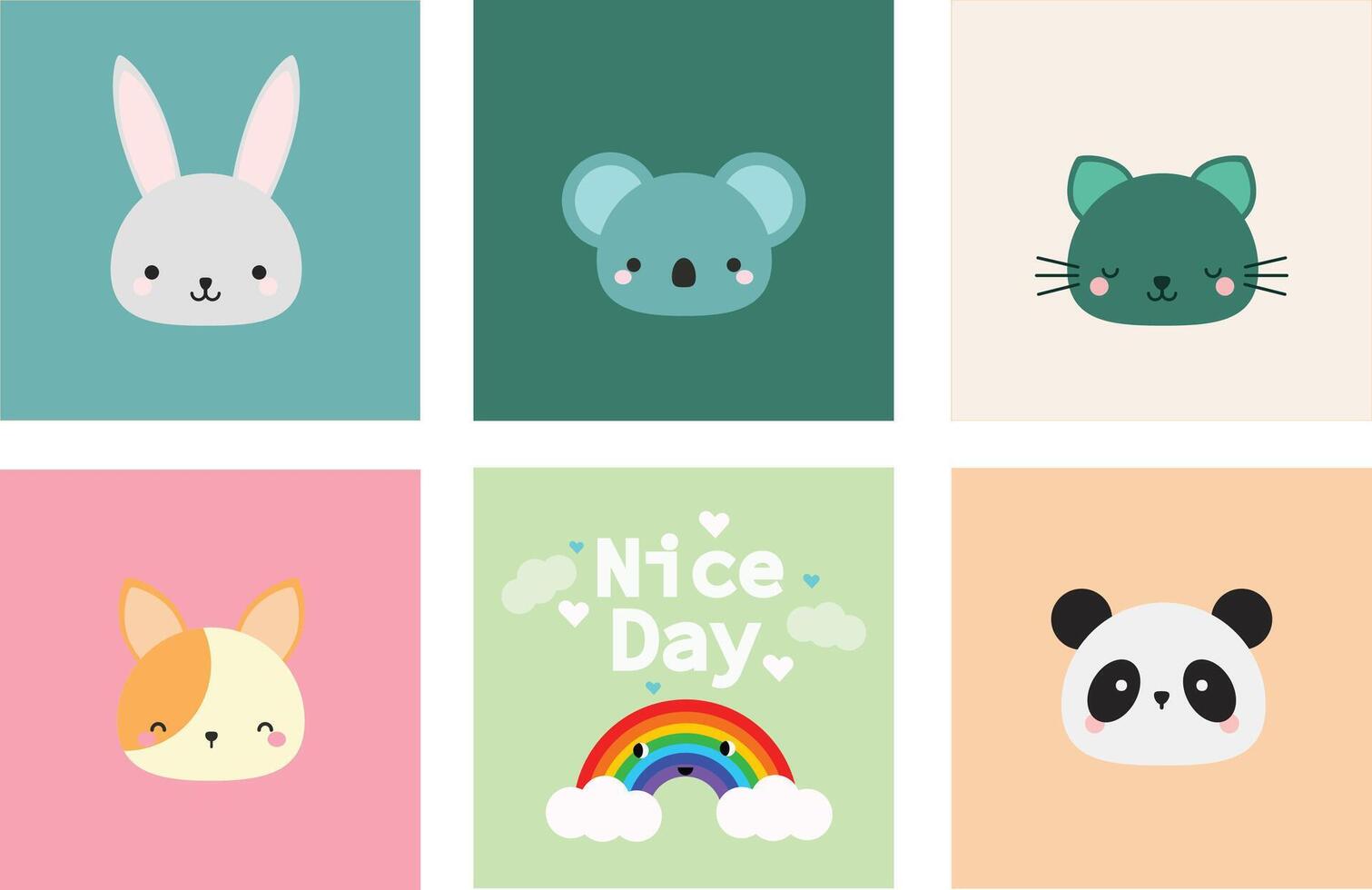 Animals Print Design Tshirt vector