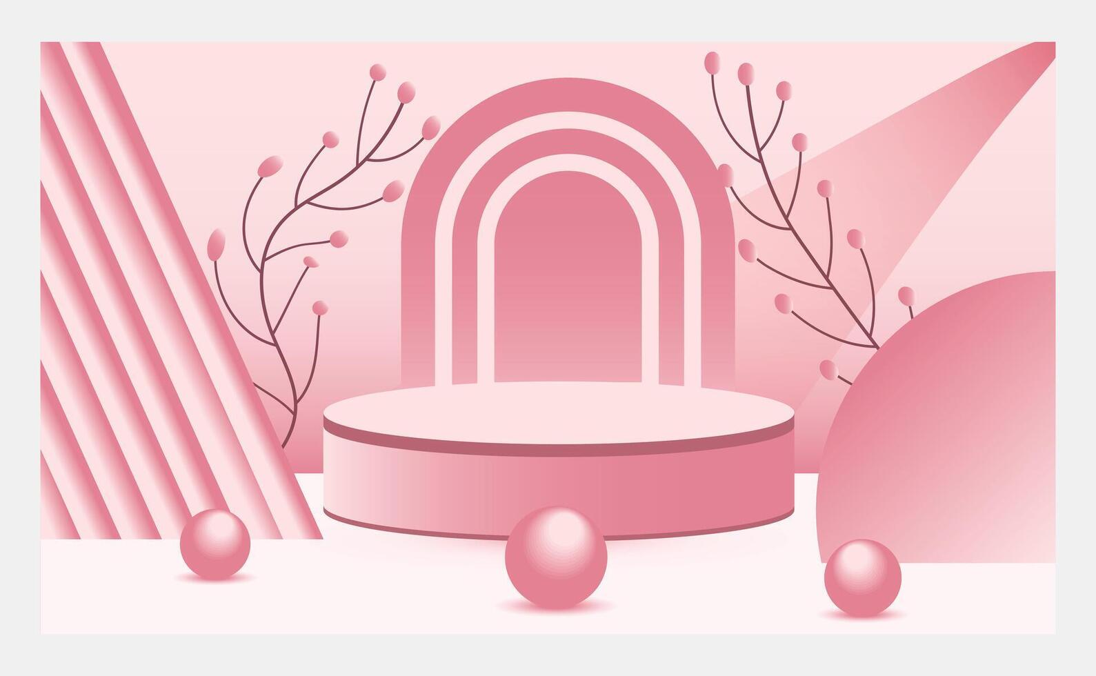 Creative concept podium bright and juicy banners set. Abstract art design templates for product sales mockup banner, cover, branding, labels, poster, ads vector