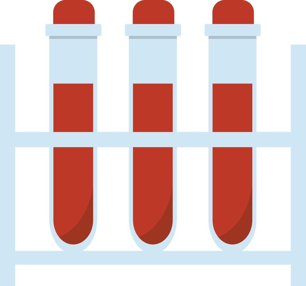 Blood Donation Icon with Flat Design vector