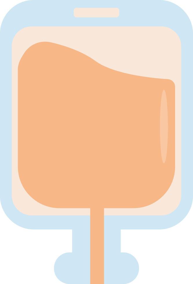 Blood Donor Clipart on White Background. vector
