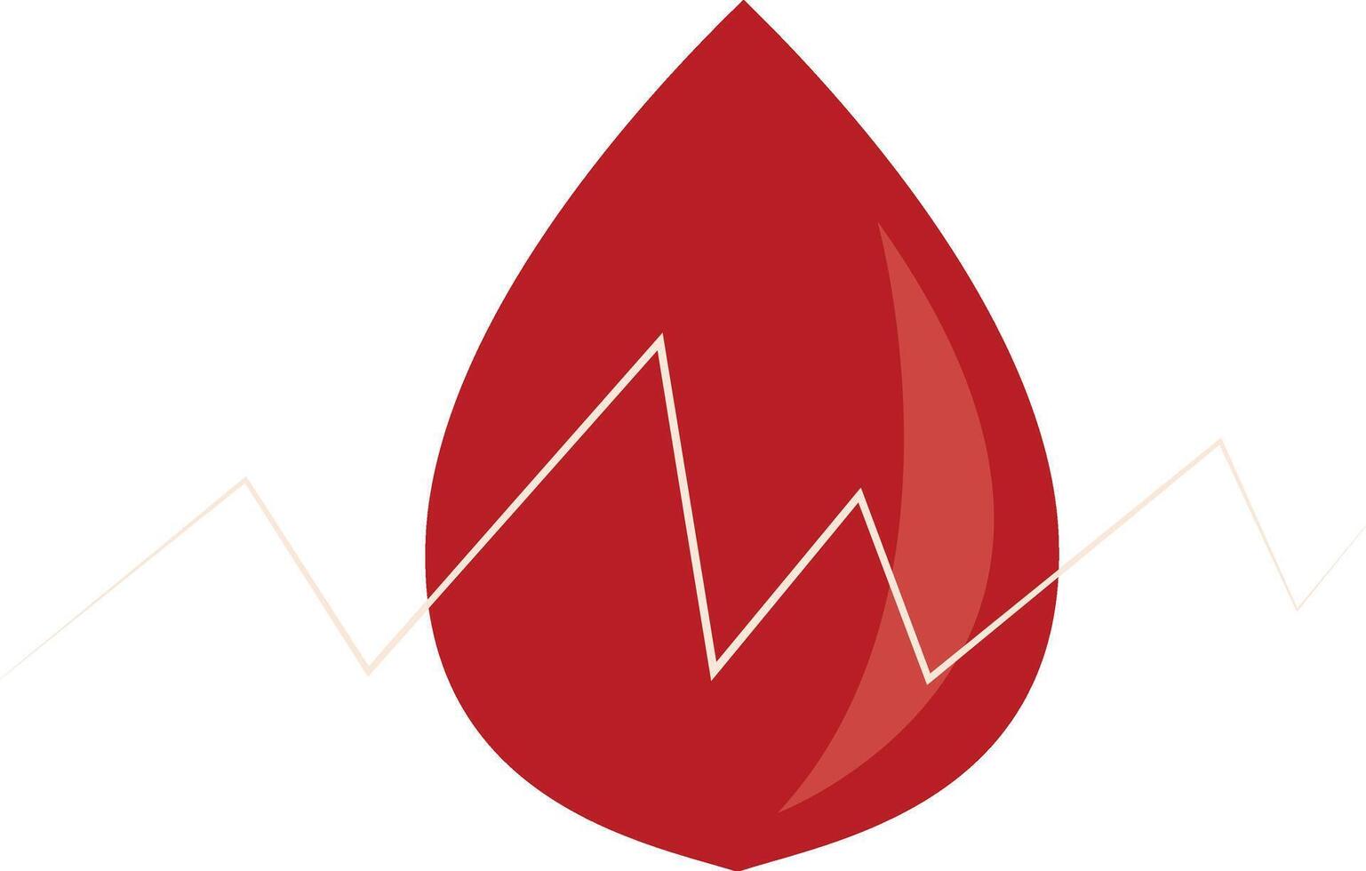 Blood Donor Clipart. Isolated on White Background, vector