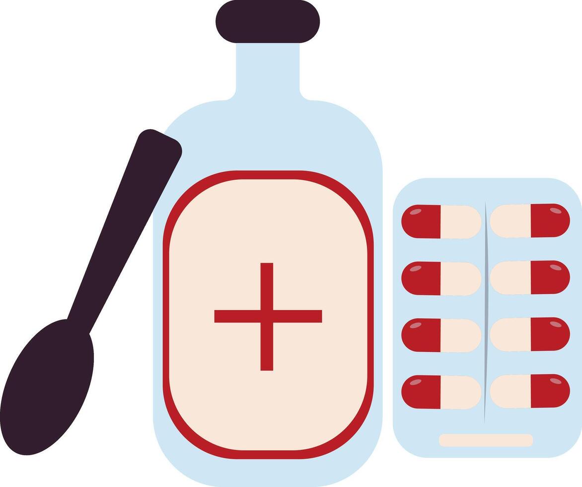 Blood Donor Clipart in Flat Design vector