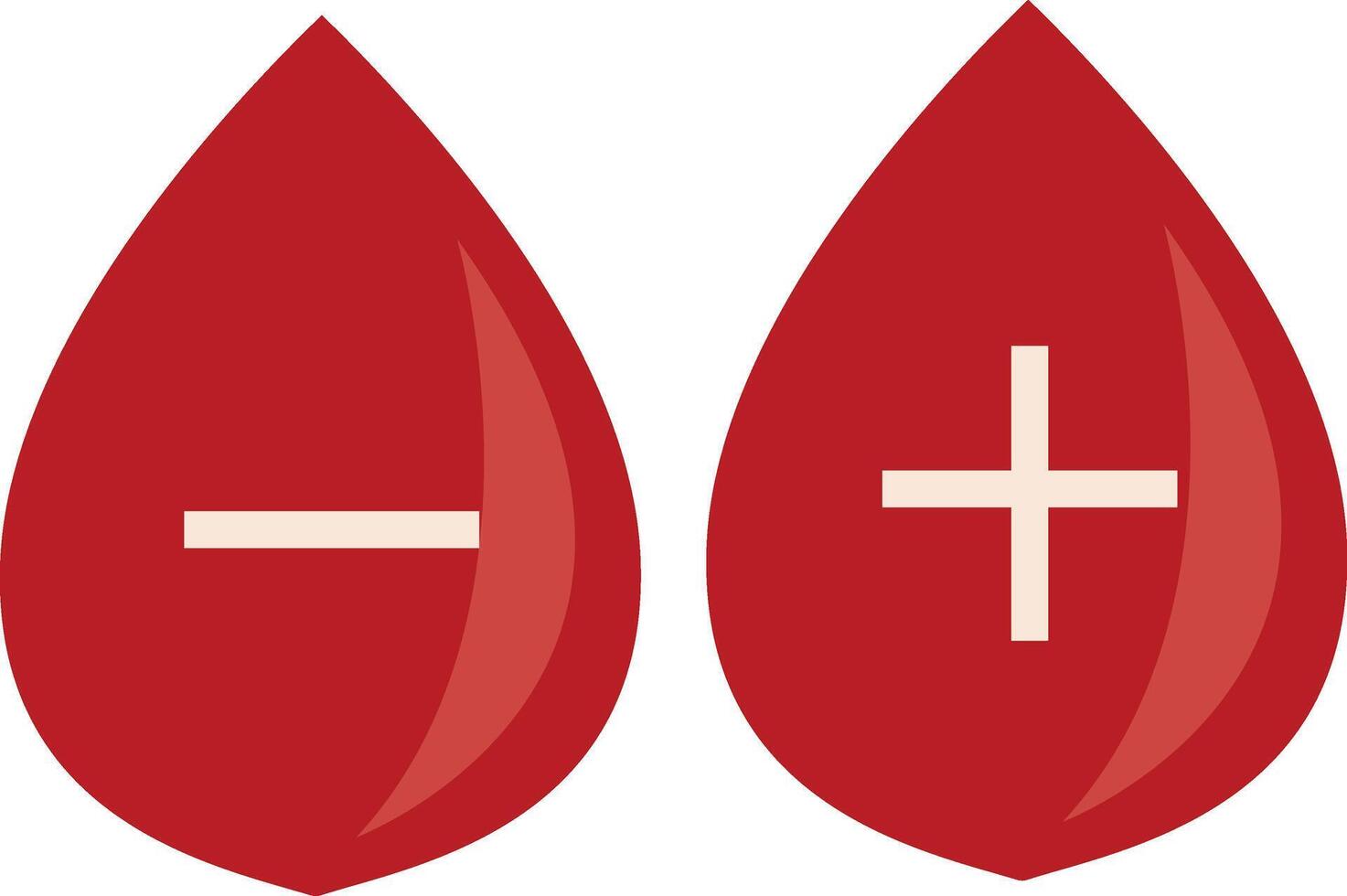 Blood Donor Clipart in Cartoon Design. vector