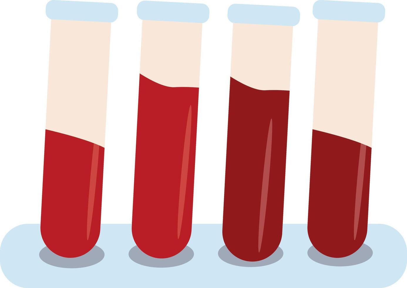 Blood Donor Clipart in Cartoon Design, Isolated on White Background vector