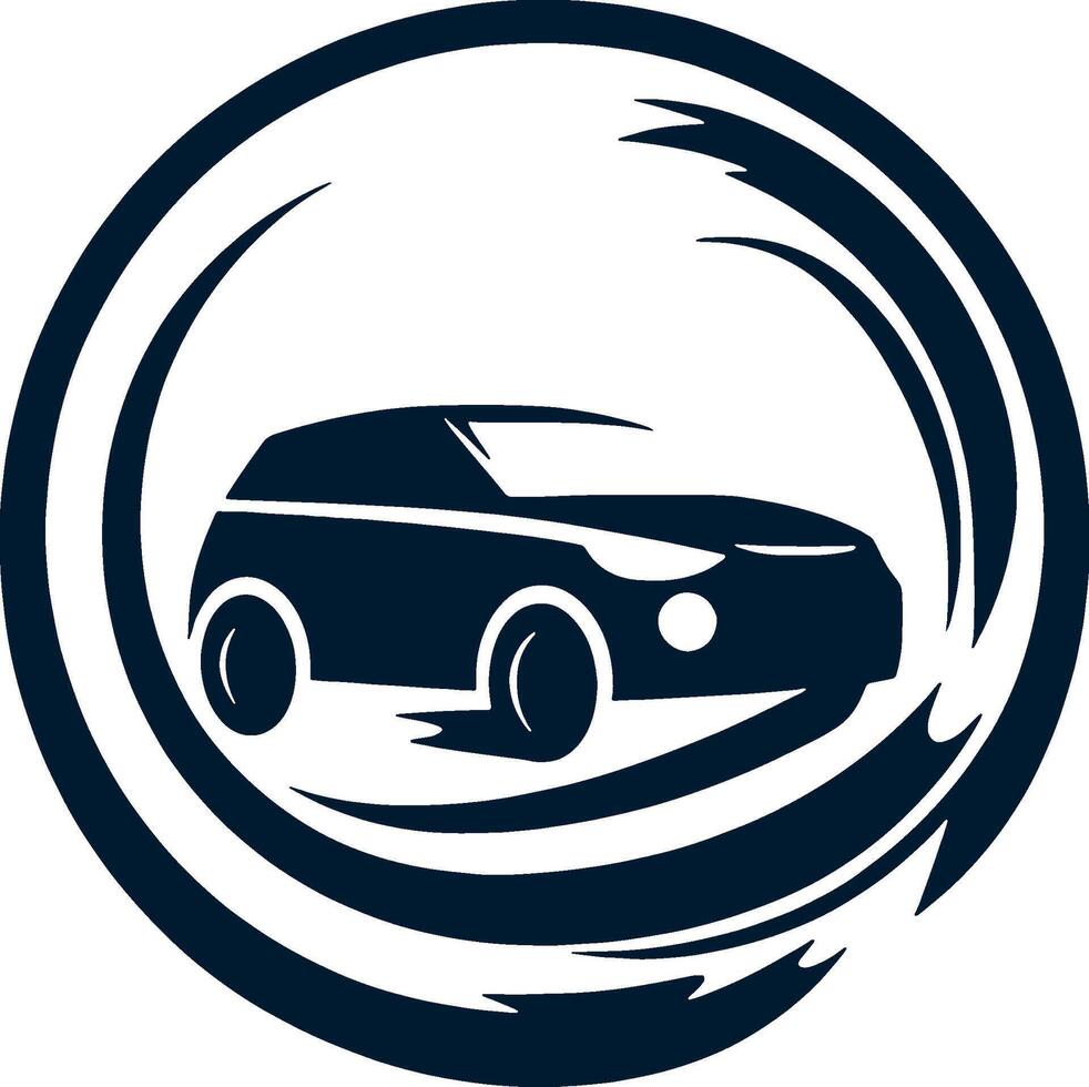 Abstract car illustration vector