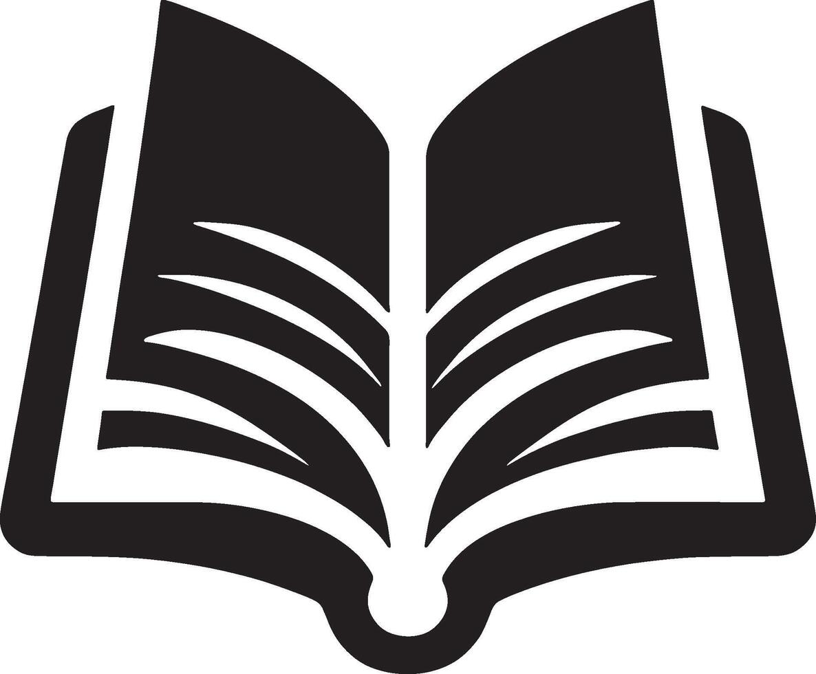 Book icon illustration with background vector