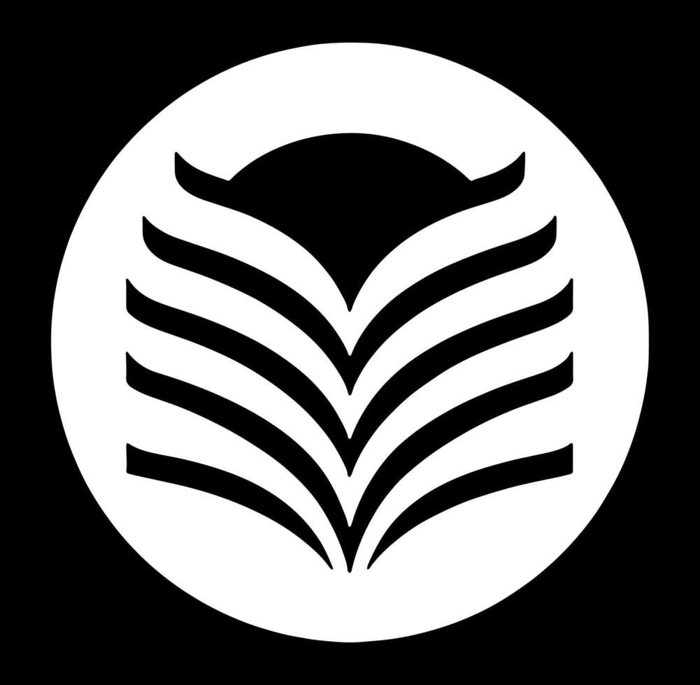 Logo for the library of congress with a background. vector