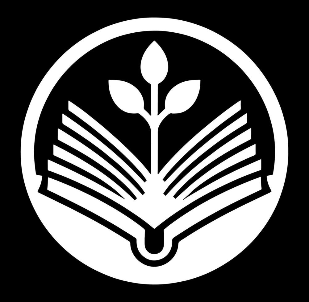 Logo for the library of congress with a background vector