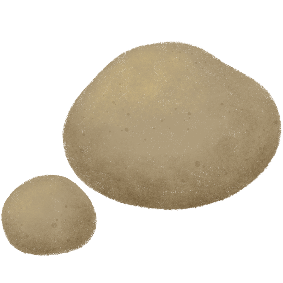 Two pieces of stone png