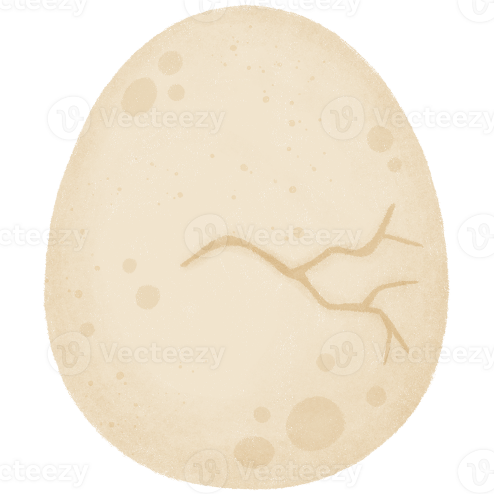 Cracking dinosaur egg png