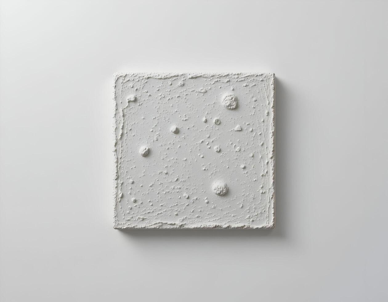 Textured White Surface with Circular Elements Detail photo