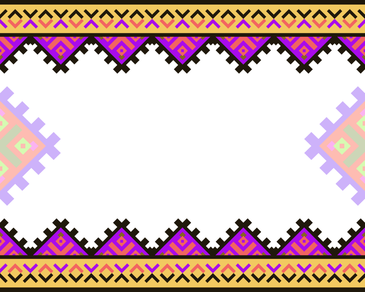 Ethnic art frame poster banner and cover template design. png