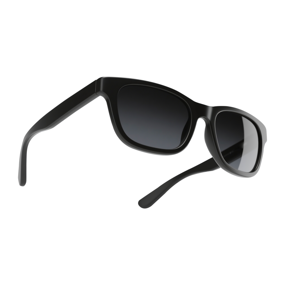 black stylish sunglasses png