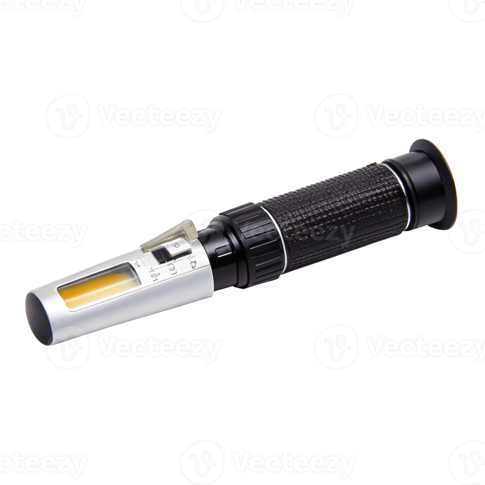 Honey refractometer isolated on white background with transparent background png